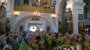 Тропарь.кондак  и величание Святому Духу в Свято - Духовом кафедральном соборе  Минска.