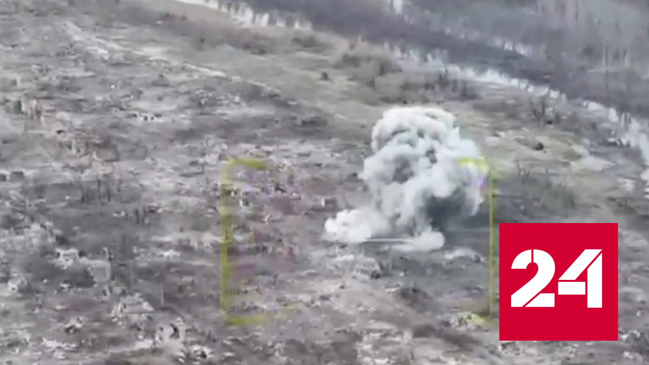 Украинских морпехов в Крынках накрыло ФАБами - Россия 24