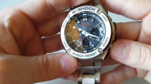 Обзор часов CASIO G-SHOCK GST-W110D-1A (Review)