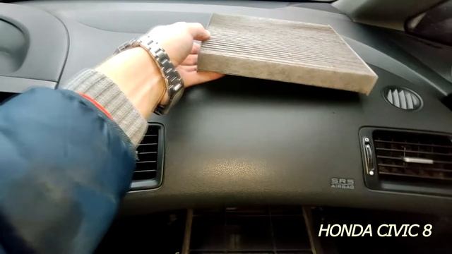 Замена салонного фильтра honda civic 8 4d смотреть онлайн