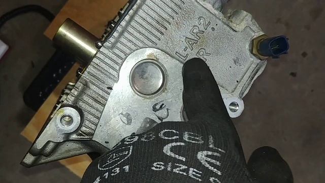 CV #11. Engine head - weight, fully assembled. VK45DE смотреть онлайн