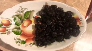 Десерт с Черносливом, Грецким Орехом и Сметаной