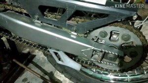Натяжка цепи на Kovi FCS 250