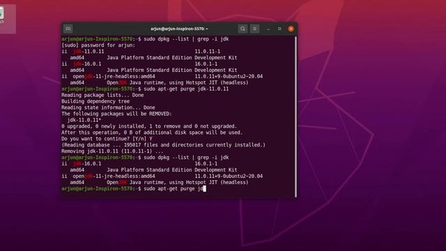 How to uninstall java in Ubuntu - Debian Linux | How to completely uninstall Java jdk? | Arjun Code