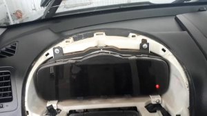Kia MOHAVE КИЯ МОНАВА СНЯТИЕ ПРЕБОРНОЙ ПОНЕЛИ.