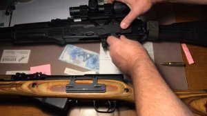 Кронштей для АК от Midwest (реплика из китая) - на СКС от Молота  (видео - версия 2)