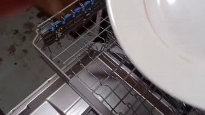 Посудомоечная машина Midea 60s110w первая загрузка  мой результат и довольна ли я?))) покупкой!!!