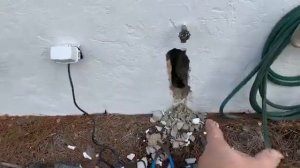 Leak Detection and Exposure in block wall