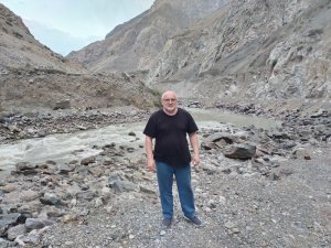 Горная дорога из Душанбе к месторождению бурого угля "Шураб"