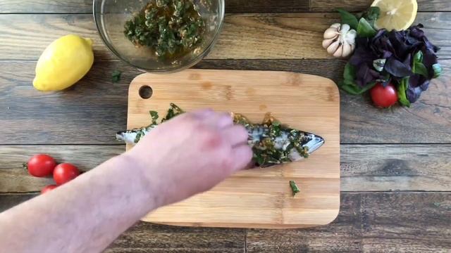Скумбрия Маринованная По Царски Скумбрия В Чесночном Маринаде Запеченная В Духовке За 3 Минуты