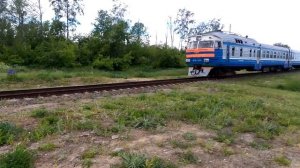 Дизель-поезд ДР1А-268 сообщением "Барановичи-Гродно"