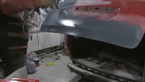 Ремонт ПЕЖО Peugeot 307 бампер и багажник.
