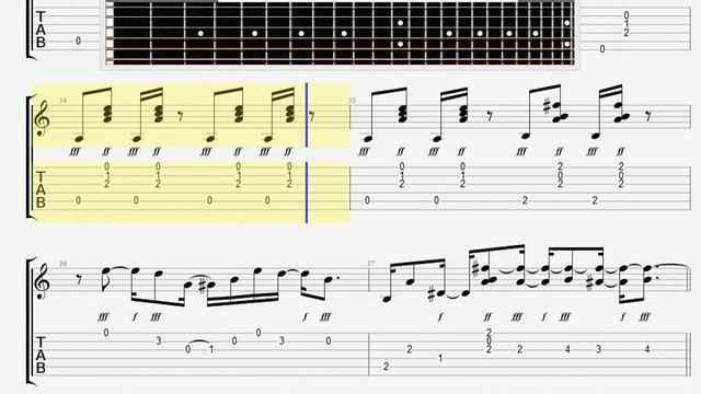 Beatles The   What Goes On GUITAR 1 TABLATURE