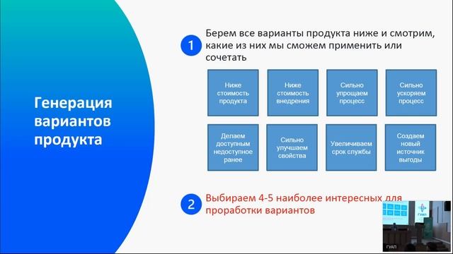 Мастер-класс «Генерация идей» 12.10.23