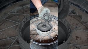 Переднее колесо из заднего и наоборот на мотоцикле ИЖ