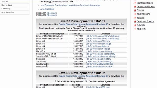 Java 8 JDK Installation