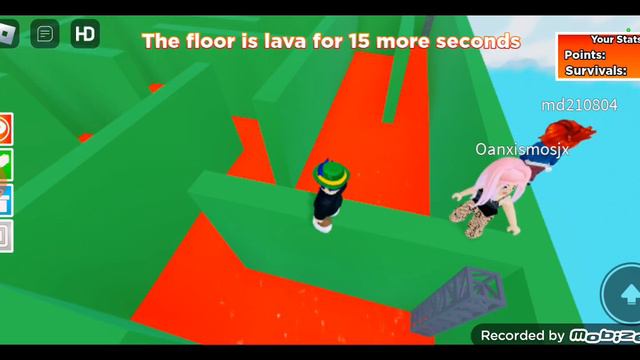 Играем в ПОЛ ЭТО ЛАВА. Это был последний видосик на этом канале. #roblox #полэтолава