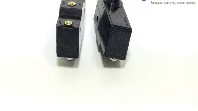 Z-15GDB7-K Концевой переключатель, кнопка, плунжер, 15 Ампер, -25 +80С, IP00/IP62, Omron
