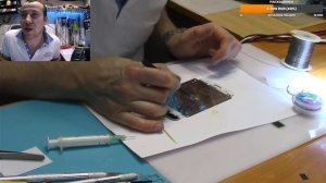 Honor 10 самопроизвольная перезагрузка. Бутлуп. Reballing cpu . Перепайка процессора, не включается