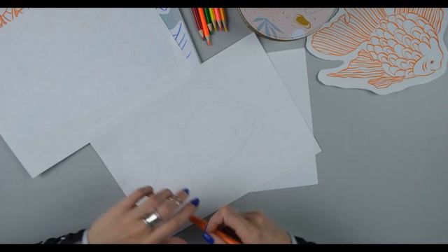 КАЛЛИГРАФИЯ ДЛЯ ДЕТЕЙ: рисуем рыбу, упражнения, урок смотреть онлайн