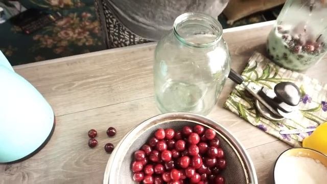 Компот из ЧЕРЕШНИ ( Быстрый способ! Всего за 15 минут!)