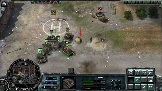 Codename Panzers: Cold War walkthrough mission 17- God loves artillery (With commentary) смотреть онлайн