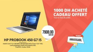 NGT Anniversaire : PC Portable HP Probook 450 G7 I5