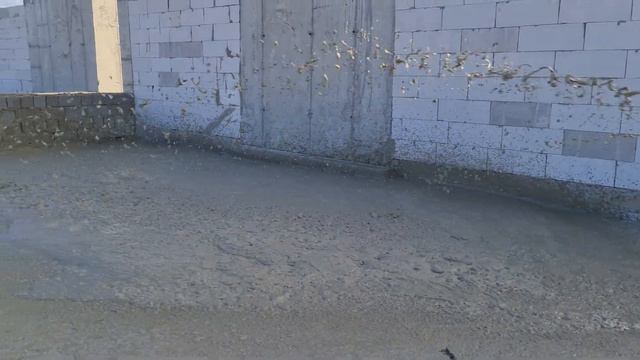 100% Утепление крыши пенобетоном с разуклонкой 25*40см. в РК. смотреть онлайн