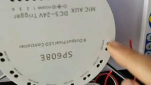 SP608E 8 Ports SPI Pixel Controller - Smart Bright LEDs