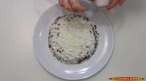 САЛАТ ХРИЗАНТЕМА ПРАЗДНИЧНЫЙ ( festive "chrysanthemum" salad )