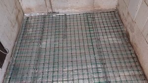 Подготовка теплого пола к заливке бетоном М300