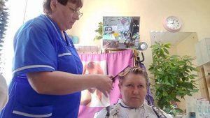 Стрижёмся под Асимметрию.на кудрявые волосы.