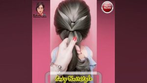 COOL HAIRSTYLES TO MAKE UNDER A MINUTE|| hairstyles