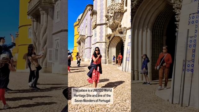 Beauty of Pena Palace | UNESCO Heritage Site | Sintra, Portugal | Travel video | Letsgolive with AB