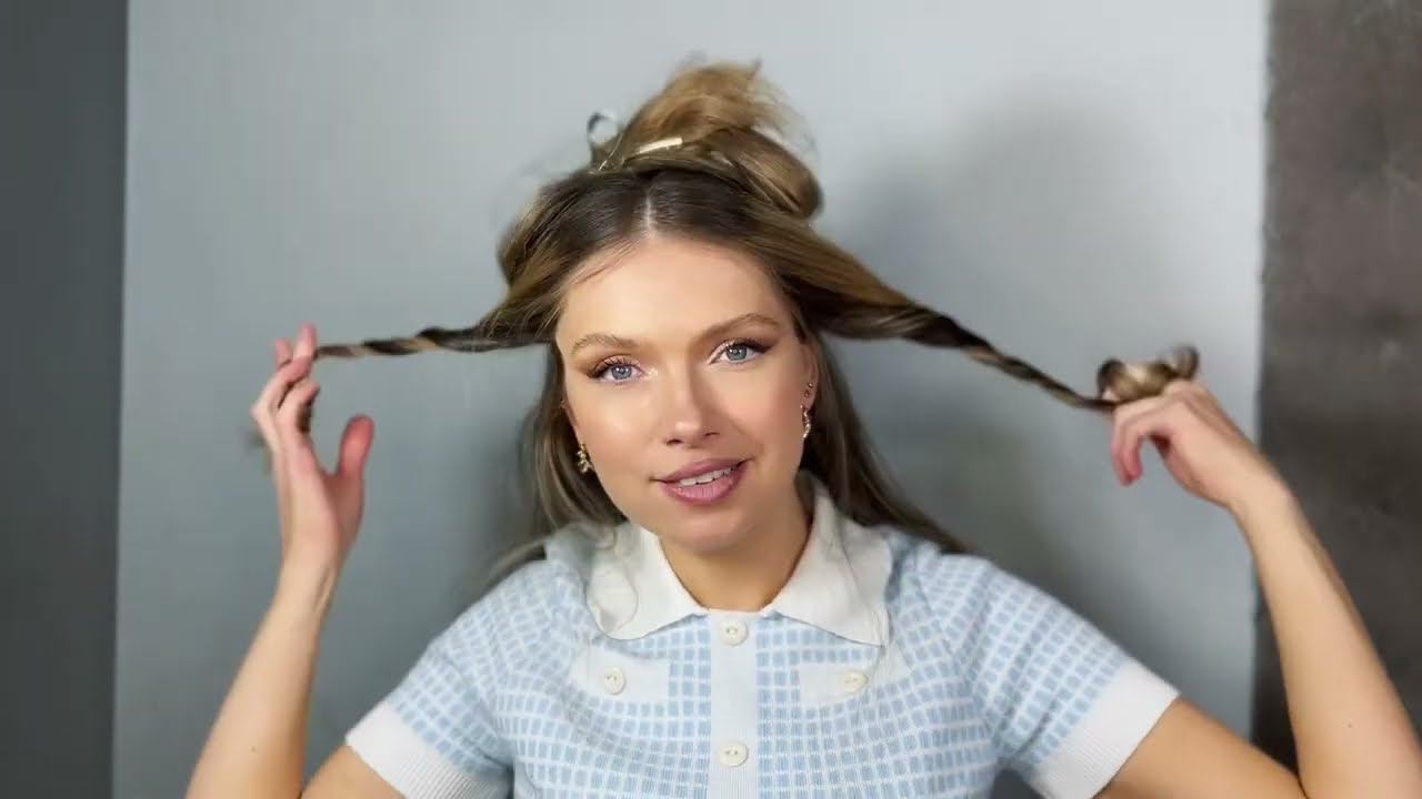 ПРОСТЫЕ И КРАСИВЫЕ ПРИЧЕСКИ СВОИМИ РУКАМИ ПОШАГОВО Easy Spring Hairstyles tutorial