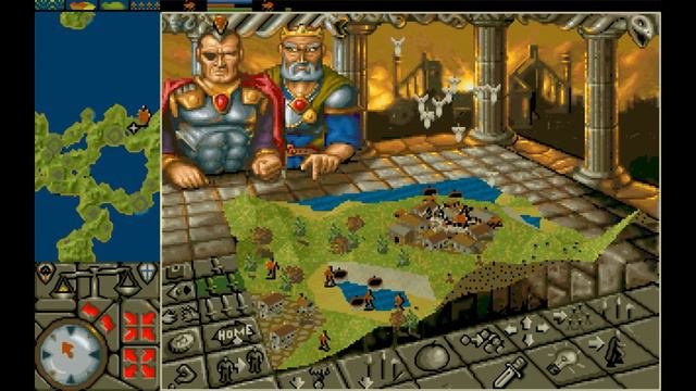 Powermonger  - Bullfrog, 1990 - real-time strategy - god game world domination [MS-DOS]