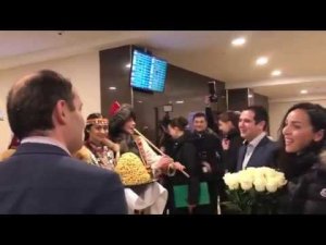 Алсу прилетела в Уфу (Горобзор Уфа), 26.01.2019