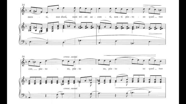 Vergin, tutto amor (F. Durante) - D Minor Piano Accompaniment - Karaoke смотреть онлайн