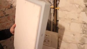 Скрытый ревизионный люк под плитку (евролюк) в ванную своими руками