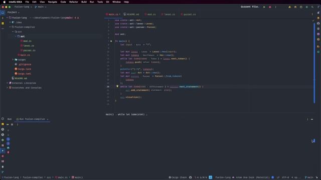Building a compiler in rust: Lexing & parsing arithmetic expressions (Part 1)