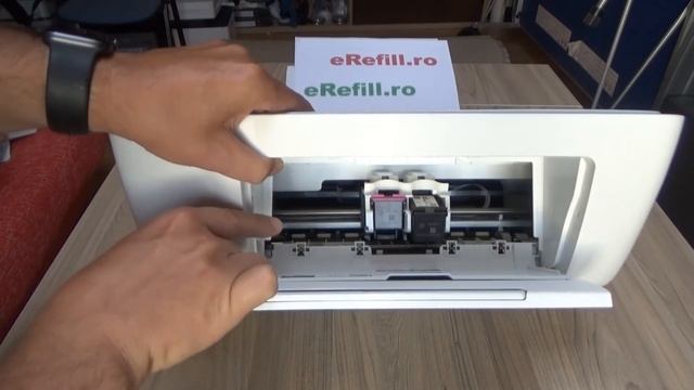 How to remove / install cartridge DeskJet 2320 2710 2720 2732 305 305XL смотреть онлайн