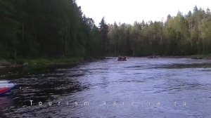 Поход по реке Писта (Пистайоки) в Карелии. Калевальский район. Август 2016.