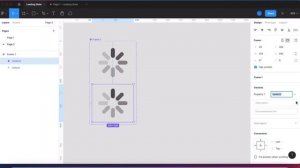 Creating #loading page animation in #figma only | Quick and Easy | Loading state | UX UI designer