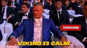 Cristiano Ronaldo pointed at Erling Haaland before the Best Men's Player of the Year Anounce ❤️😍