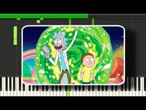 Rick and Morty OST - piano score - ноты для фортепано