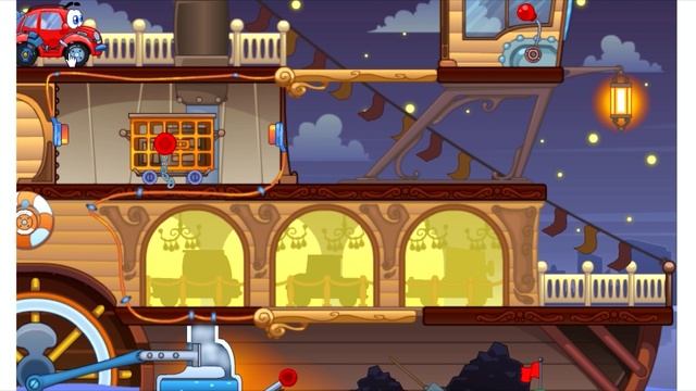 Wheely 4 Time Travel Вилли 4 - прохождение игры. Все звёзды 1-16 смотреть онлайн