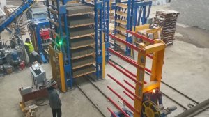 Запуск автоматической системы перевозки поддонов в г.Ульяновск.