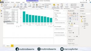 POWER BI - definir ordem de classificação - Multimidia e Arte