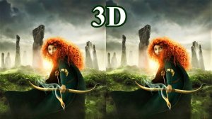 Brave The Video Game 3D video 1 SBS VR Box google cardboard