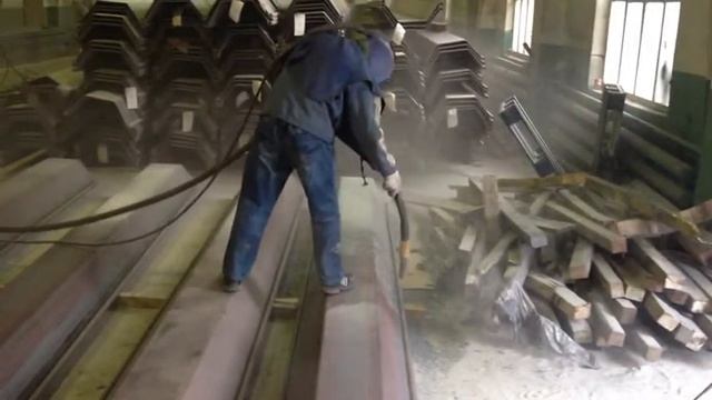 Пескоструйная очистка